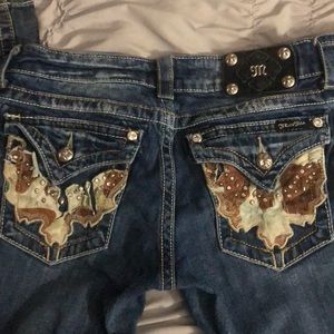 Size 29 miss mes cowhide pockets